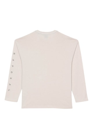 T-shirt en coton biologique Edge - Ecru