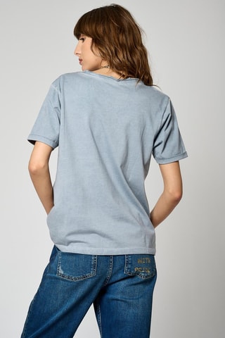 T-shirt regular Solar - Ciel