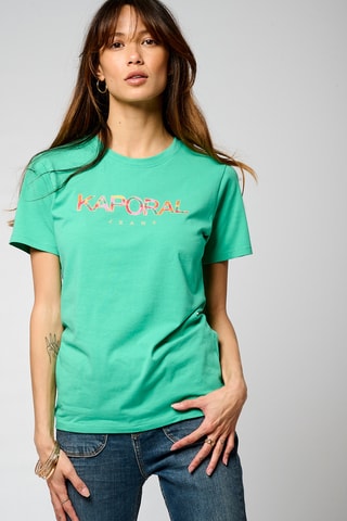 T-shirt en coton biologique Vapor - Vert menthe