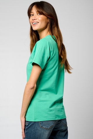 T-shirt en coton biologique Vapor - Vert menthe