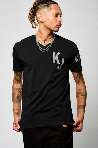 T-shirt slim Barny - Noir