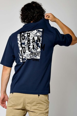 T-shirt Raven - Bleu marine