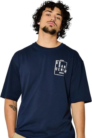 T-shirt Raven - Bleu marine