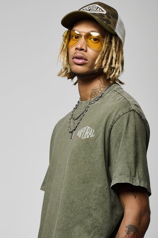 T-shirt Vicen - Kaki