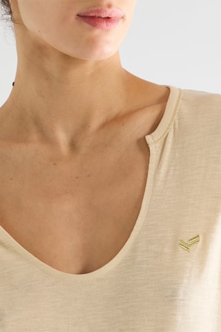 T-shirt Floro - Beige