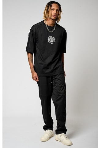 T-shirt en coton biologique Taz - Noir