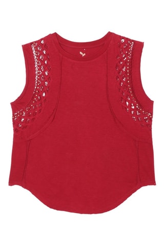 T-shirt oversize oversize Solex - Rouge