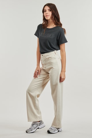 T-shirt regular en coton biologique Sarmy - Gris foncé