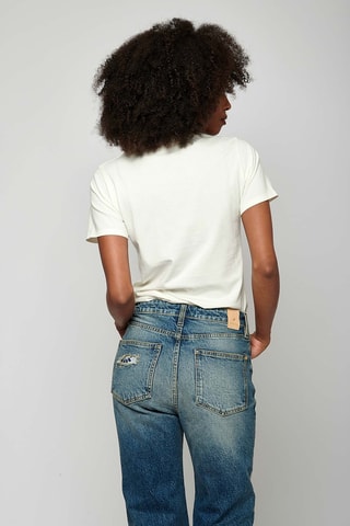 T-shirt en coton biologique Signe - Blanc