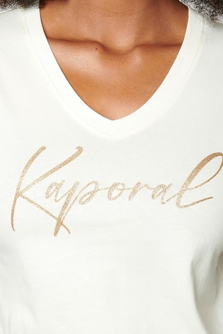 T-shirt en coton biologique Signe - Blanc