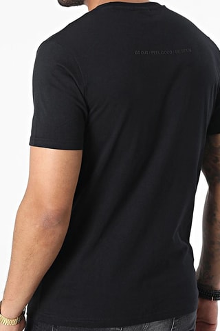 T-shirt regular en coton biologique Boa - Noir