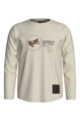 T-shirt en coton biologique Edson - Ecru