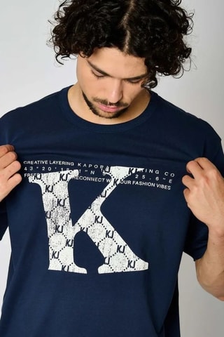 T-shirt Kobe - Bleu marine