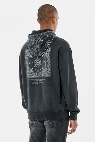 Sweat à capuche Rohan - Noir