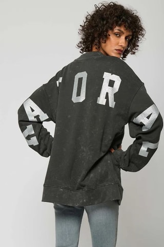 Sweat regular Sogo - Gris foncé