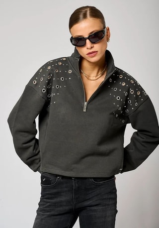 Sweat Magie - Gris foncé