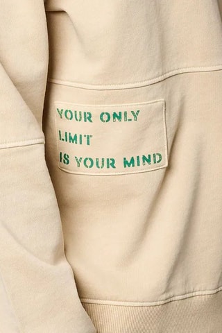 Sweat en coton biologique Bello - Beige