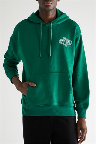 Sweat à capuche Vardo - Vert