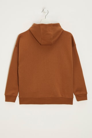 Sweat à capuche Moki - Marron