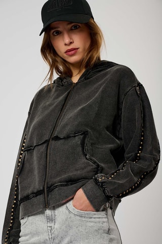 Sweat à capuche Vitra - Gris foncé