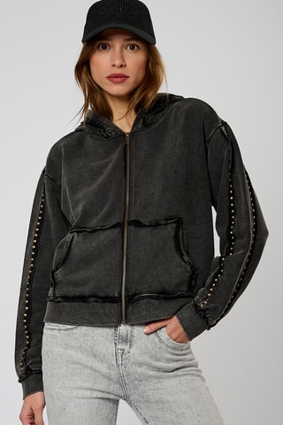 Sweat à capuche Vitra - Gris foncé