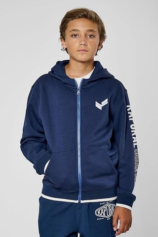 Sweat à capuche Mura - Bleu marine