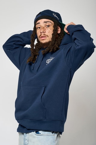 Sweat à capuche Vardo - Bleu marine