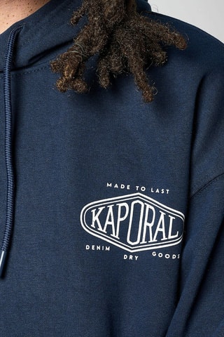 Sweat à capuche Vardo - Bleu marine