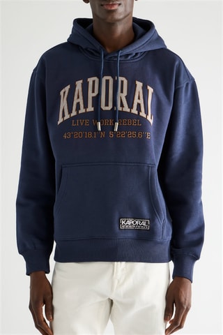 Sweat à capuche Benj - Bleu marine