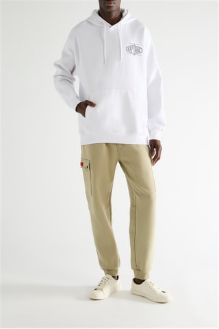 Sweat à capuche Vardo - Blanc