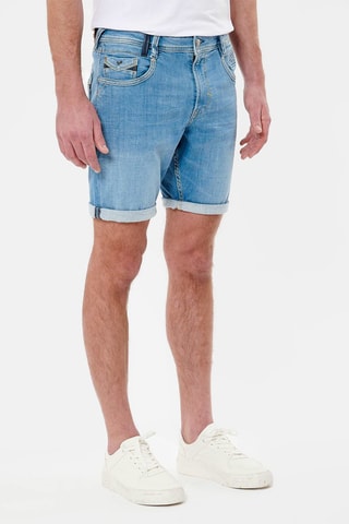 Short en jean Tirk - Bleu