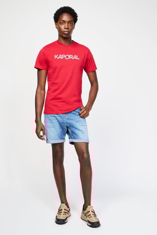 Short en jean - Bleu