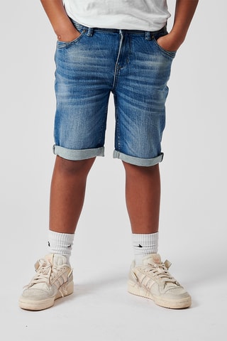 Short droit Kapla - Bleu denim
