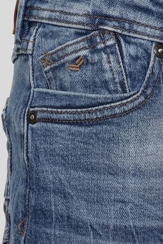 Short droit Kapla - Bleu denim