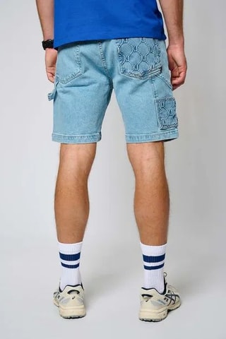 Short en jean Emrik - Bleu