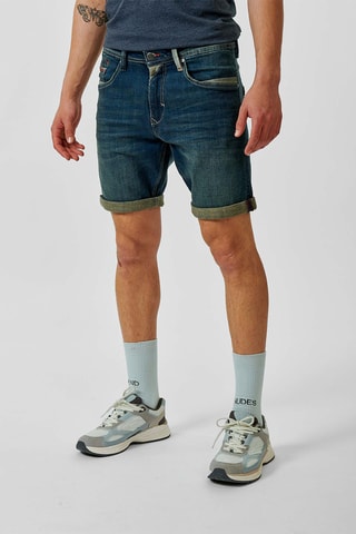 Bermuda droit - Bleu