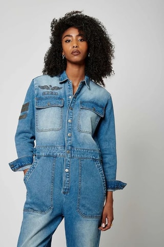 Combinaison en jean Suit - Bleu