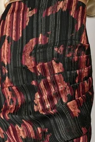 Jupe courte portefeuille Stor - Noir