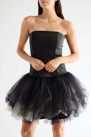 Robe sans manches - Noir