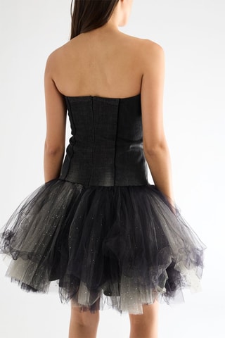 Robe sans manches - Noir