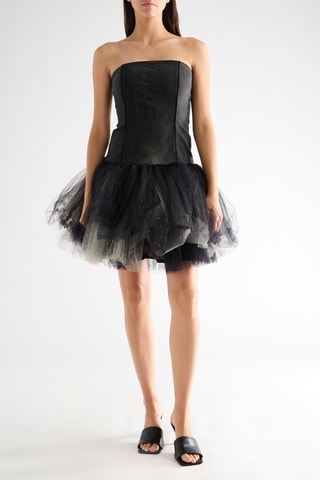 Robe sans manches - Noir