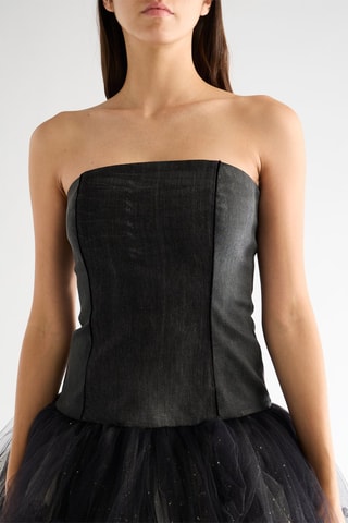 Robe sans manches - Noir