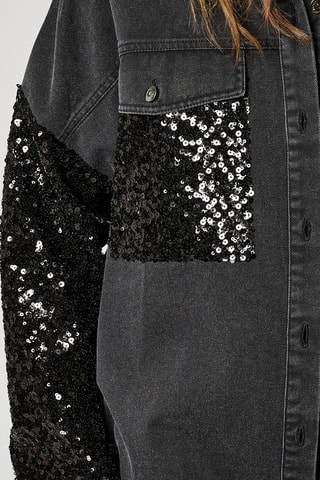 Chemise relaxed Suzy  - Noir