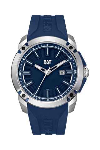 Orologio al quarzo in silicone - Blu e bianco