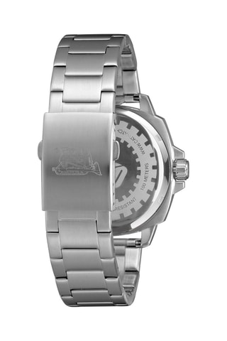 Orologio al quarzo in acciaio - Nero e giallo