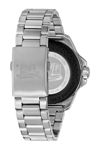 Orologio in acciaio inossidabile ShockMaster Evo - Argentato e nero