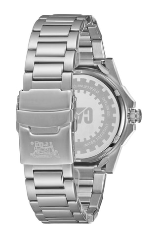 Orologio in acciaio Newport - Argentato e nero