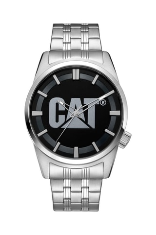 Orologio al quarzo in acciaio - Grigio scuro e nero