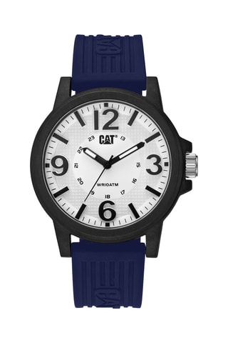 Orologio al quarzo in silicone - Navy e nero
