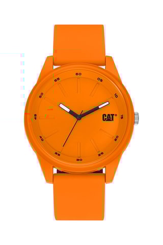 Orologio al quarzo in silicone - Arancione